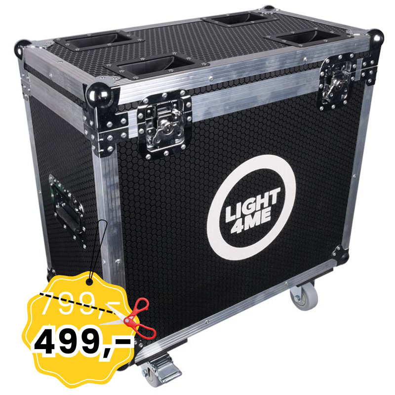 LIGHT4ME NOCTURNE V2 CASE transport box for 2 moving heads