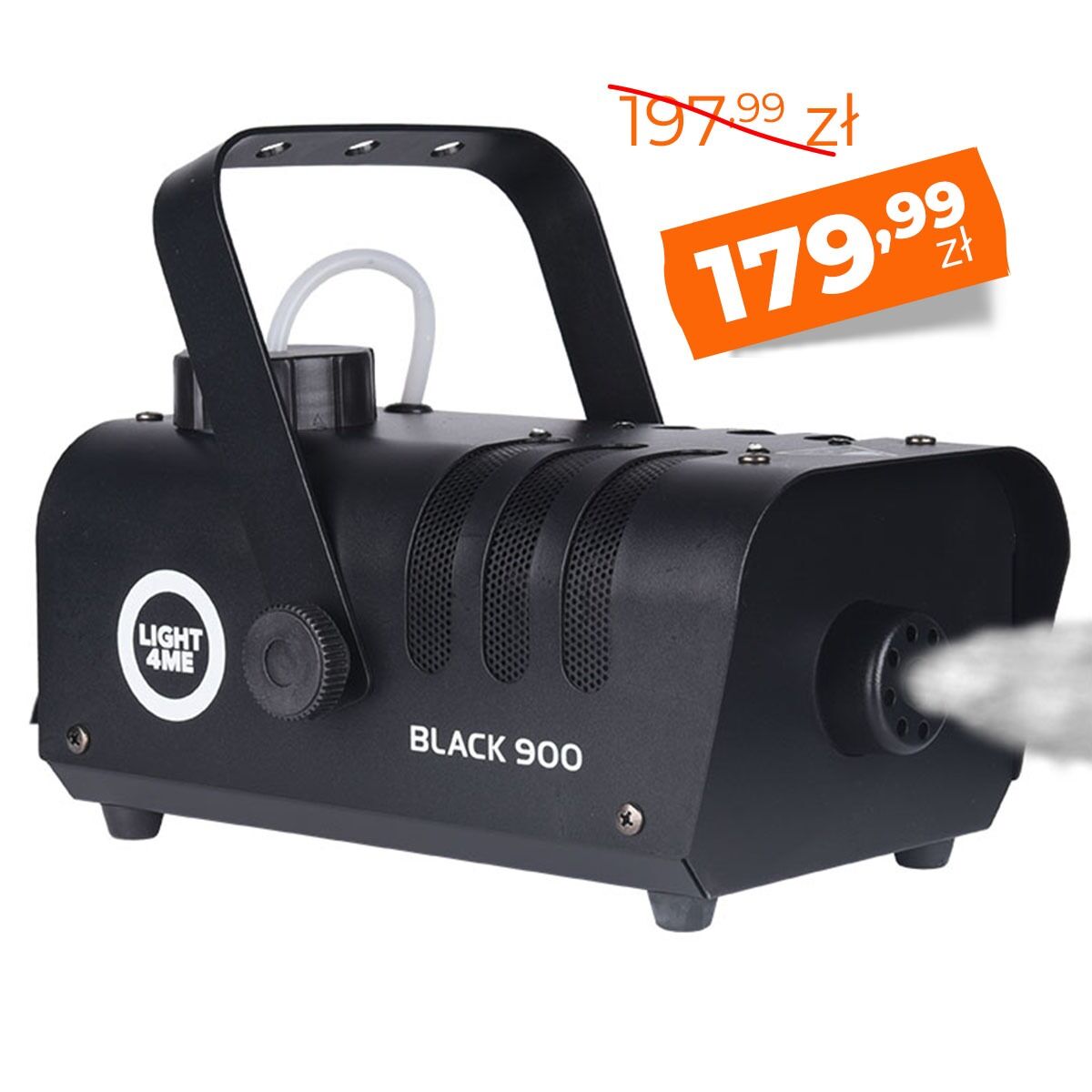 LIGHT4ME BLACK 900 wytwornica dymu mgły