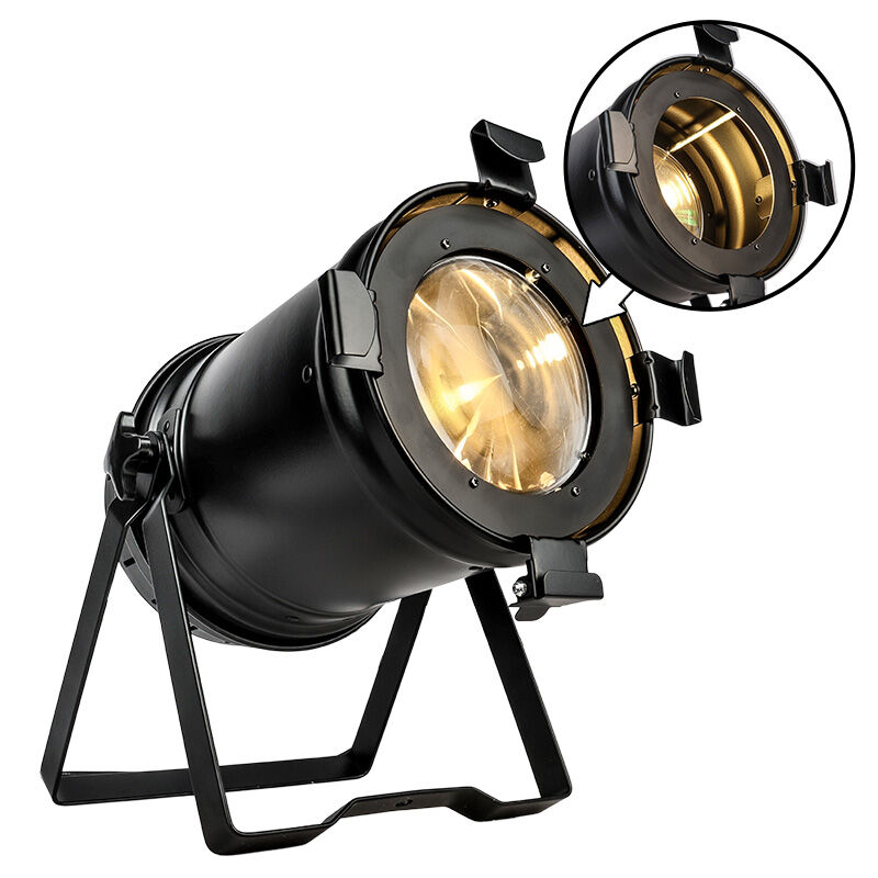 LIGHT4ME PAR 64 200W LED ZOOM AUTO reflektor sceniczny oświetlenie teatralne ciepła biel