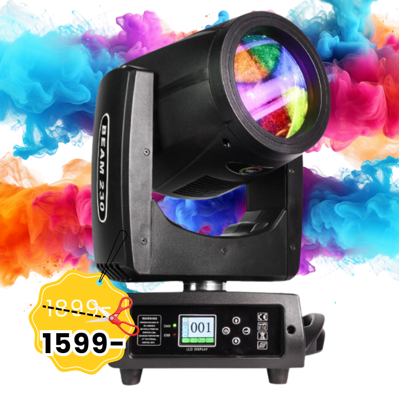 LIGHT4ME 7R SMART BEAM głowica ruchoma 230W lampowa