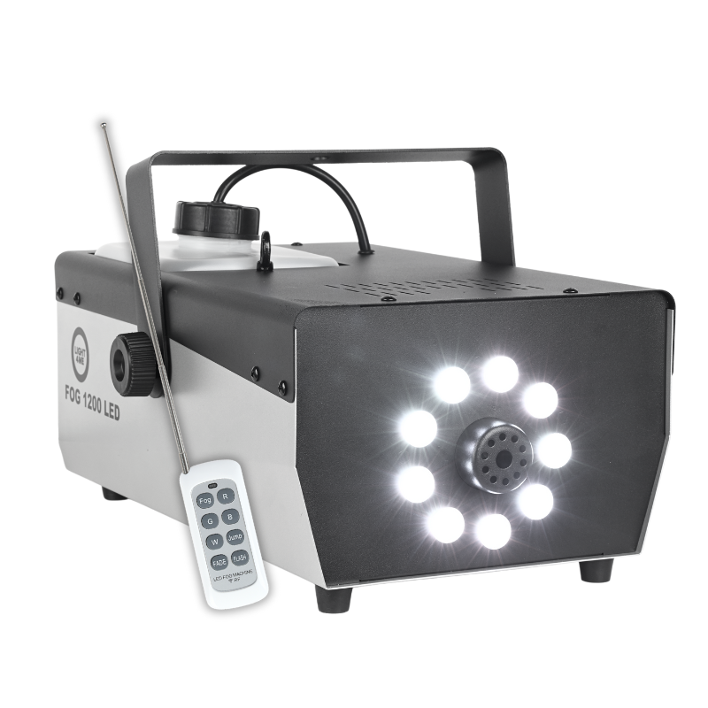 LIGHT4ME FOG 1200 LED V2 wytwornica dymu mgły pilot