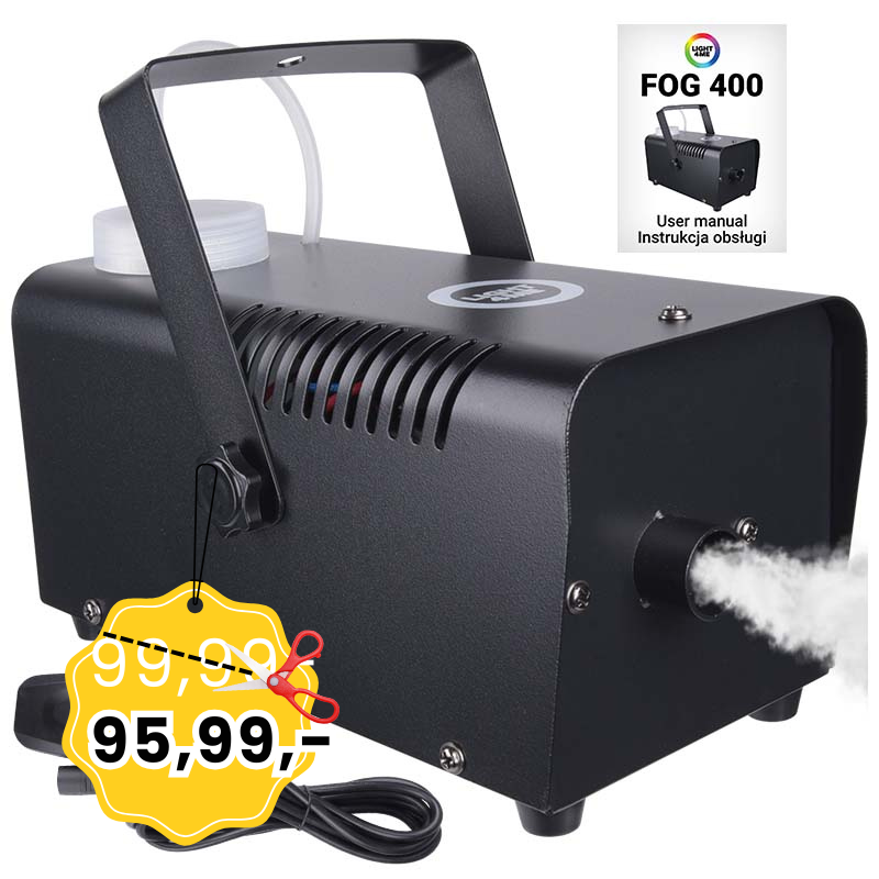LIGHT4ME FOG 400 wytwornica dymu mgły