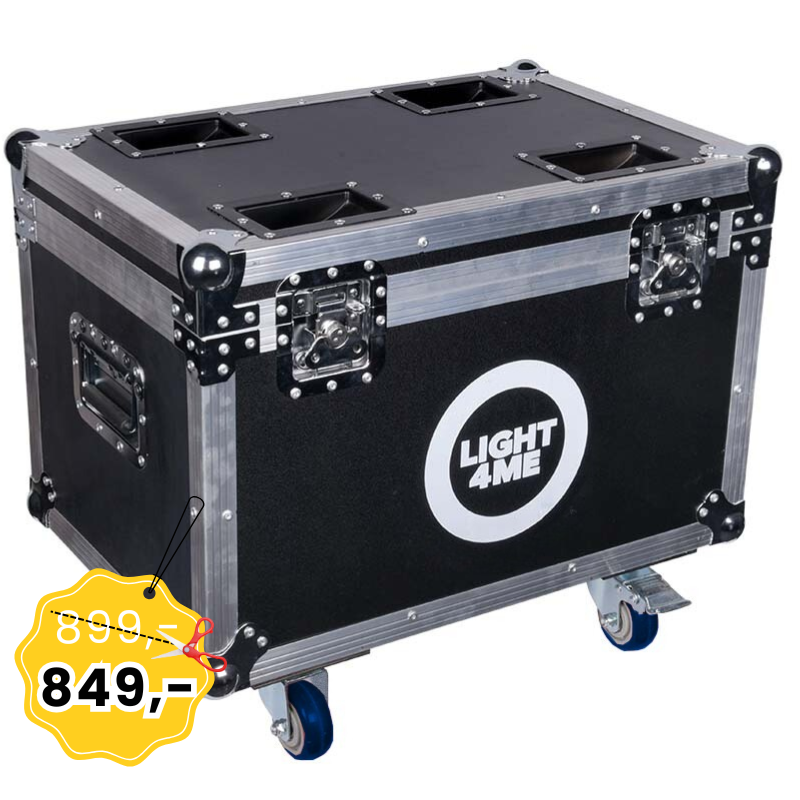 LIGHT4ME GALAXY MKII CASE skrzynia transportowa na 2 głowice ruchome