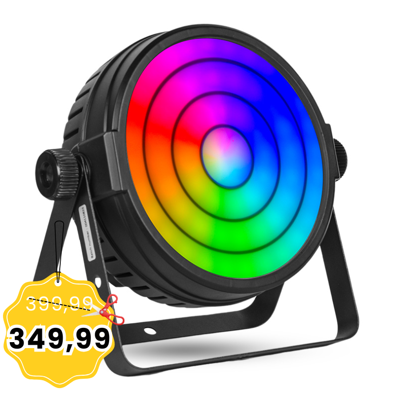 LIGHT4ME HYPNO PAR reflektor sceniczny efekt LED