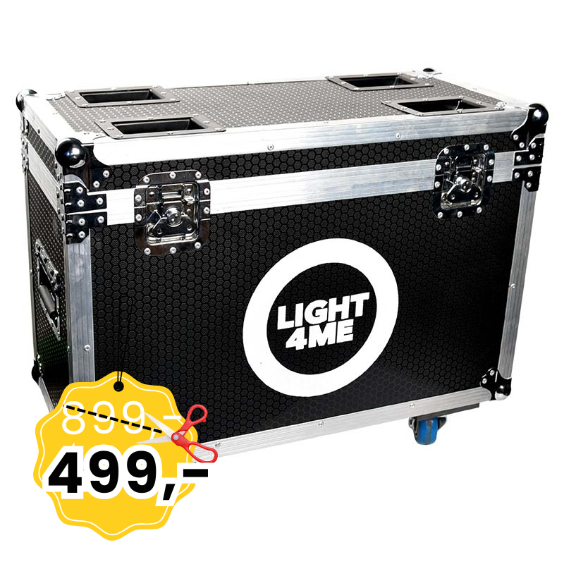 LIGHT4ME ROBO ZOOM WASH 740 CASE for 2 moving heads