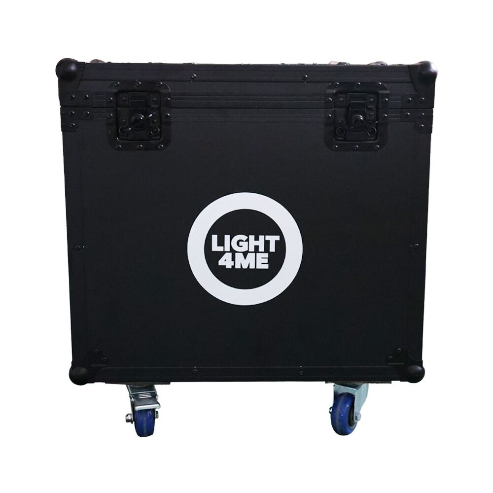 LIGHT4ME SKY FX 19x40W CASE 2IN1 skrzynia transportowa na 2 głowice ruchome akcesoria 4 kółka mechanizm blokady