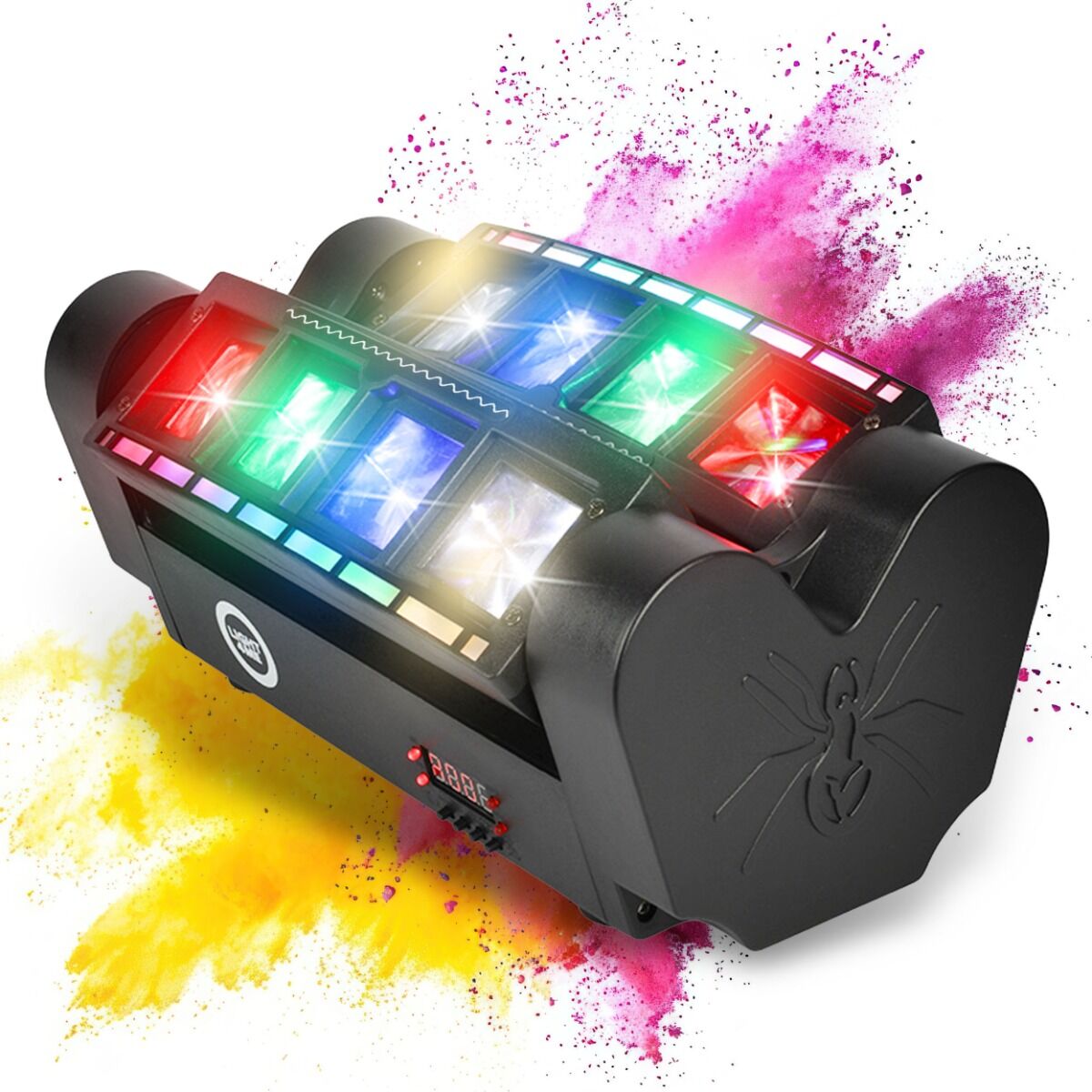 LIGHT4ME SPIDER STRIPE efekt LED disco stroboskop