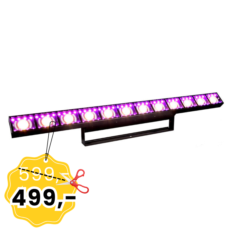 LIGHT4ME VENOM STROBE BAR listwa LED WW RGB stroboskop