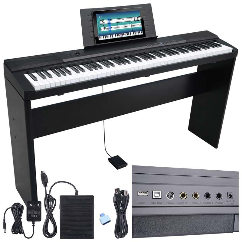 MK WP 881 digital piano with wooden stand