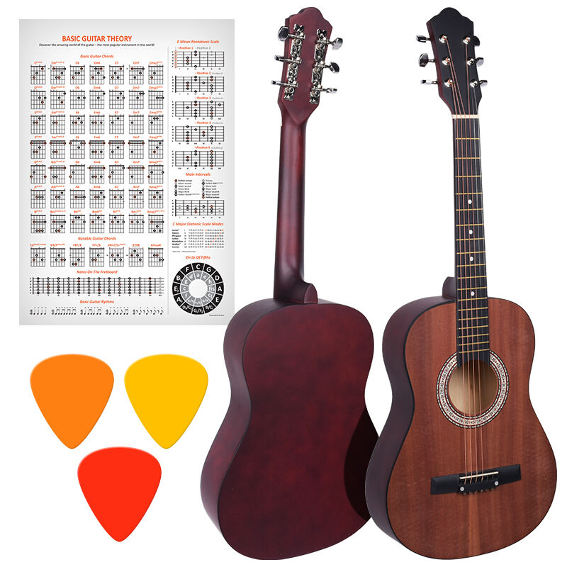 NN AG 34 GITARA AKUSTYCZNA 1/2 do nauki gry matowa powystawowa