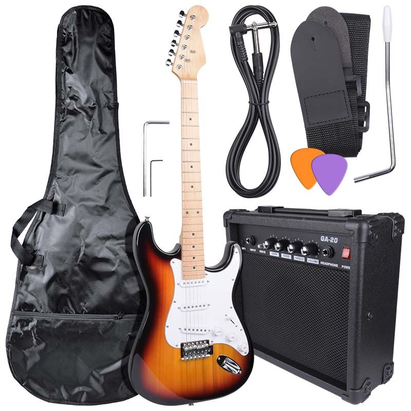 NN EG SET SB stratocaster electric guitar set