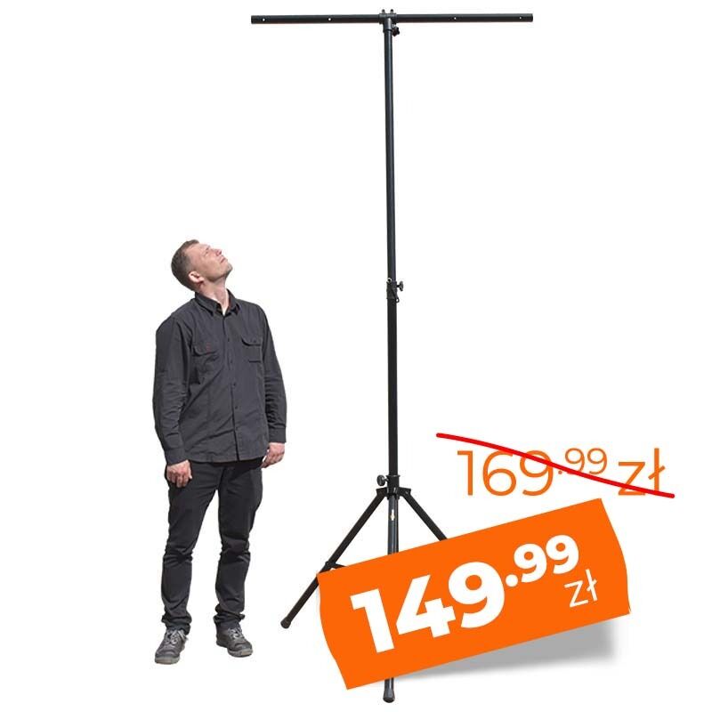STAND4ME LS120 V2 statyw oświetleniowy T 2,8 m z poprzeczką