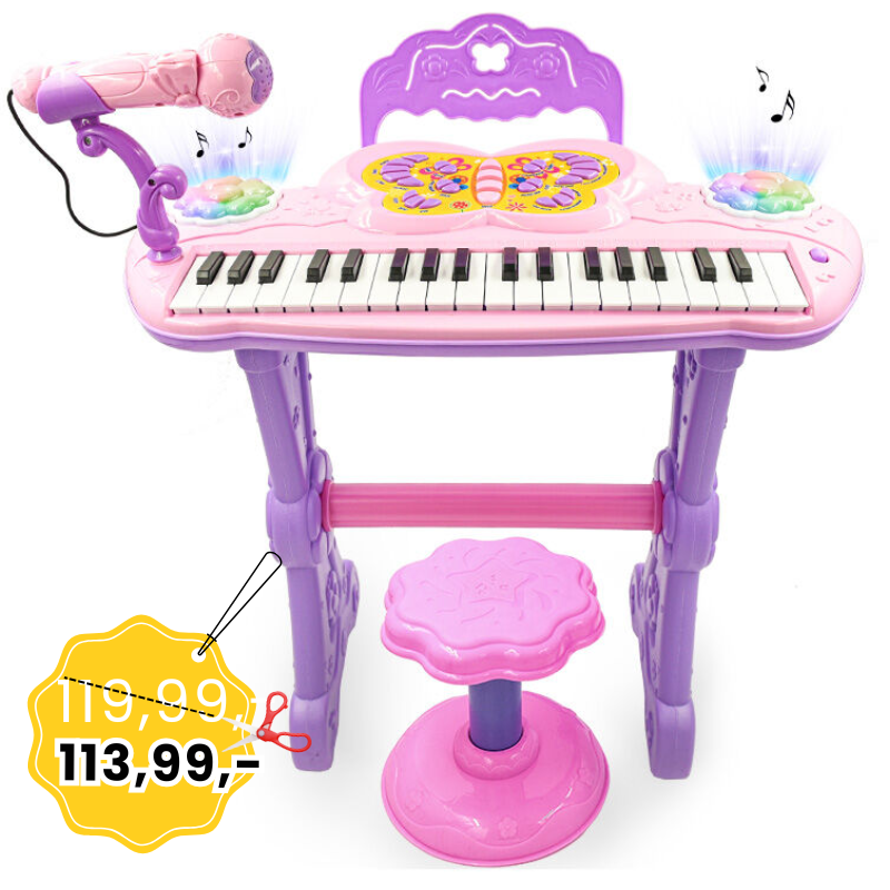 SUPRIMO PIANINO GOSIA keyboard z mikrofonem dla dzieci