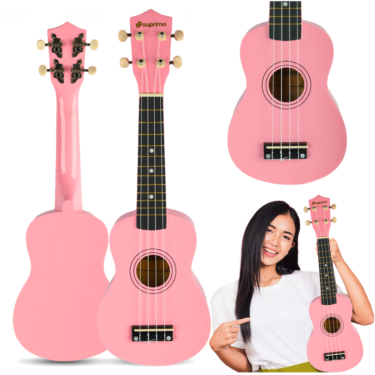 SUPRIMO UK21 PK ukulele sopranowe 21