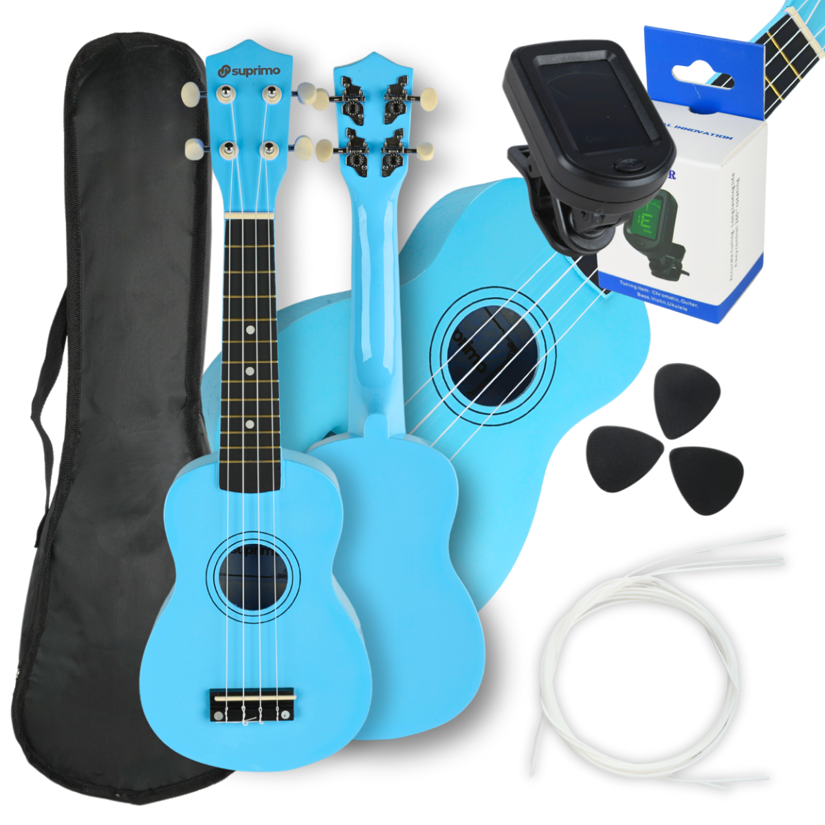 SUPRIMO UK21 SET LB ukulele sopranowe 21