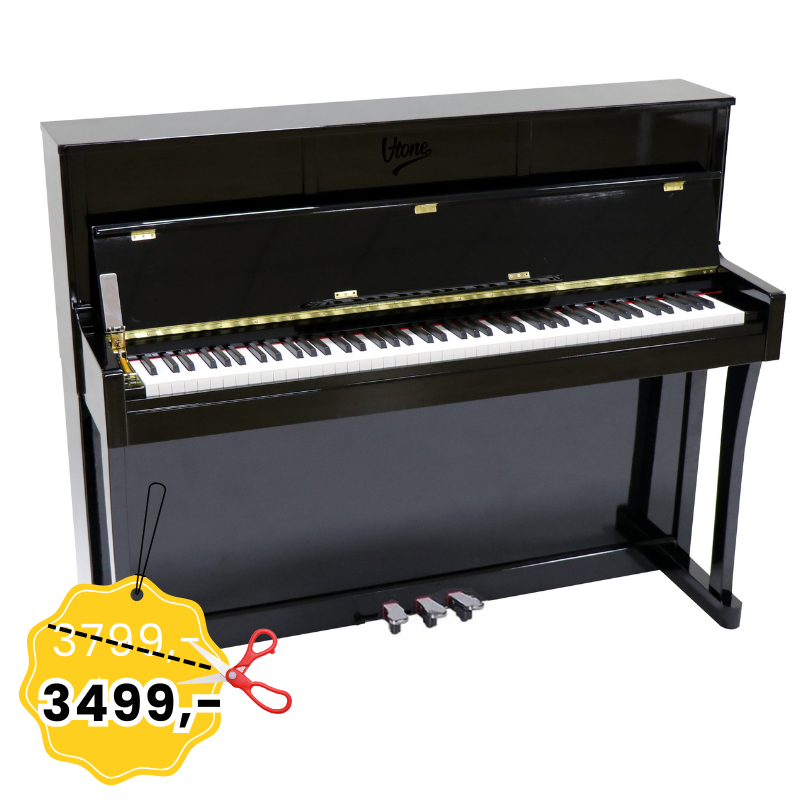 V-TONE BL-980 BK pianino cyfrowe stacjonarne czarne USB MIDI dwa wyjścia słuchawkowe wbudowane głośniki 2x25W