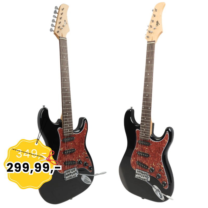 V-TONE GST39 BK gitara elektryczna 4/4 stratocaster 39