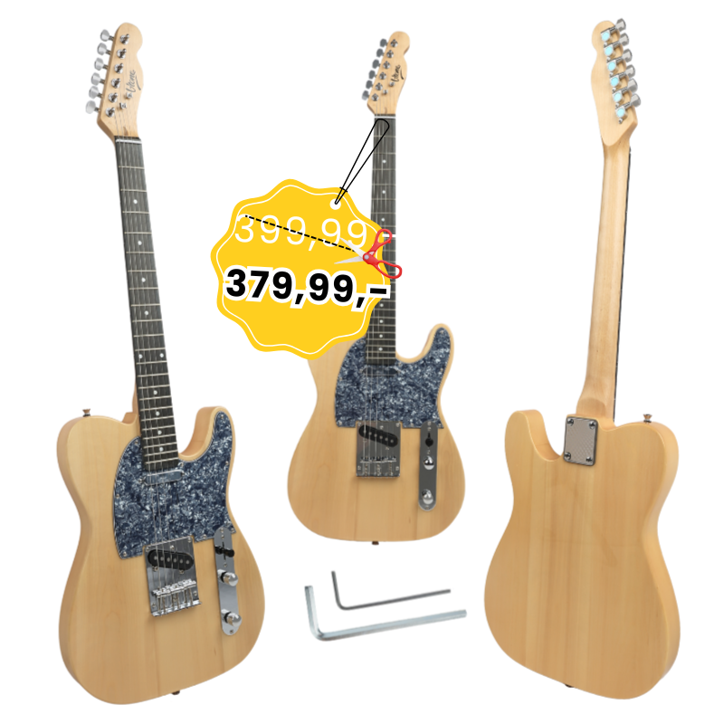 V-TONE GTL39 NT gitara elektryczna 4/4 telecaster 39
