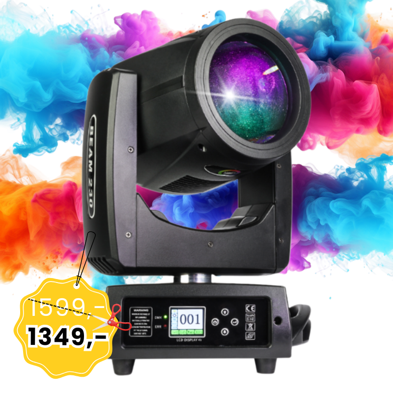 LIGHT4ME 7R SMART BEAM głowica ruchoma 230W lampowa