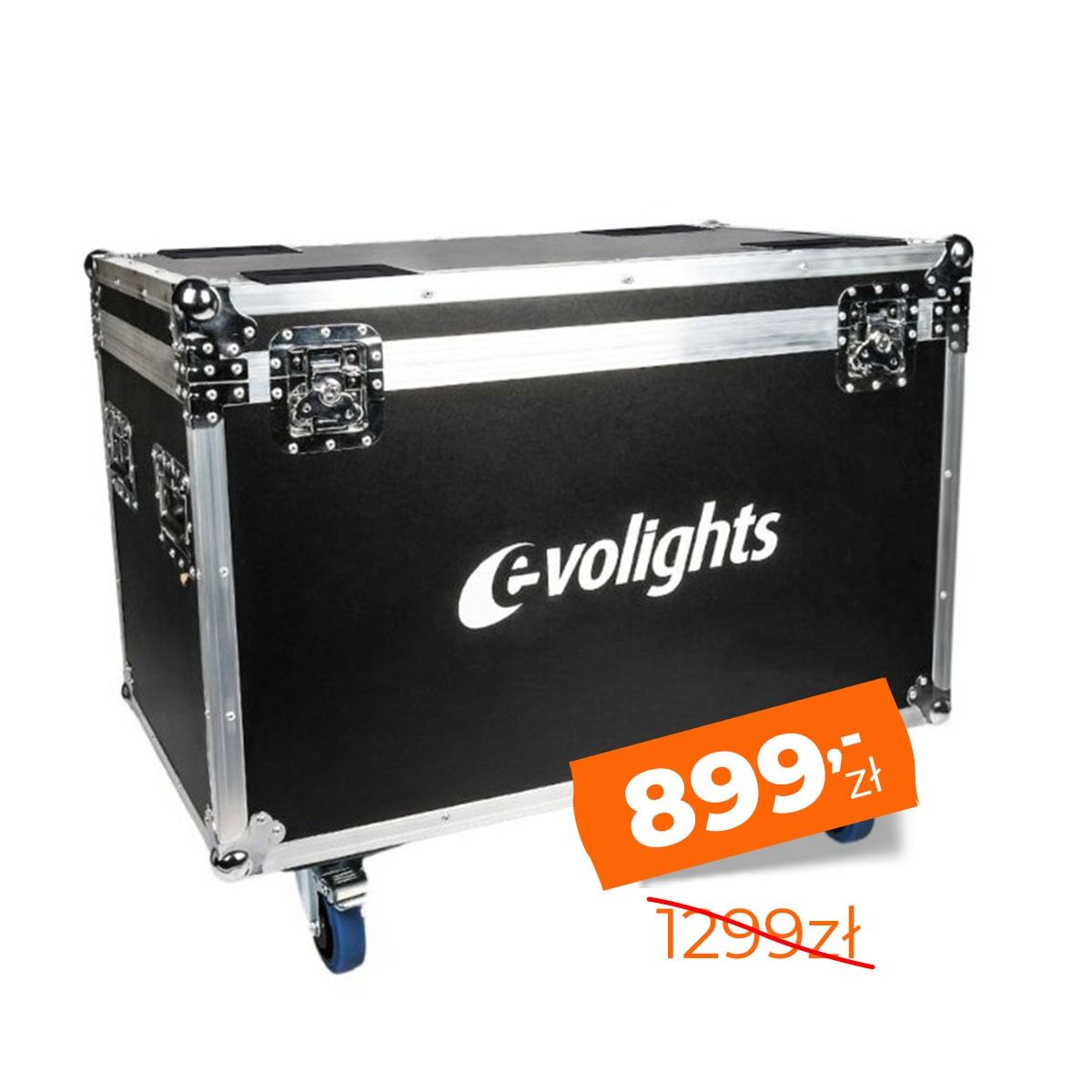 EVOLIGHTS 40X10W RGBW WALL WASHER CASE 4IN1 skrzynia transportowa na 4 oświetlacze zewnętrzne