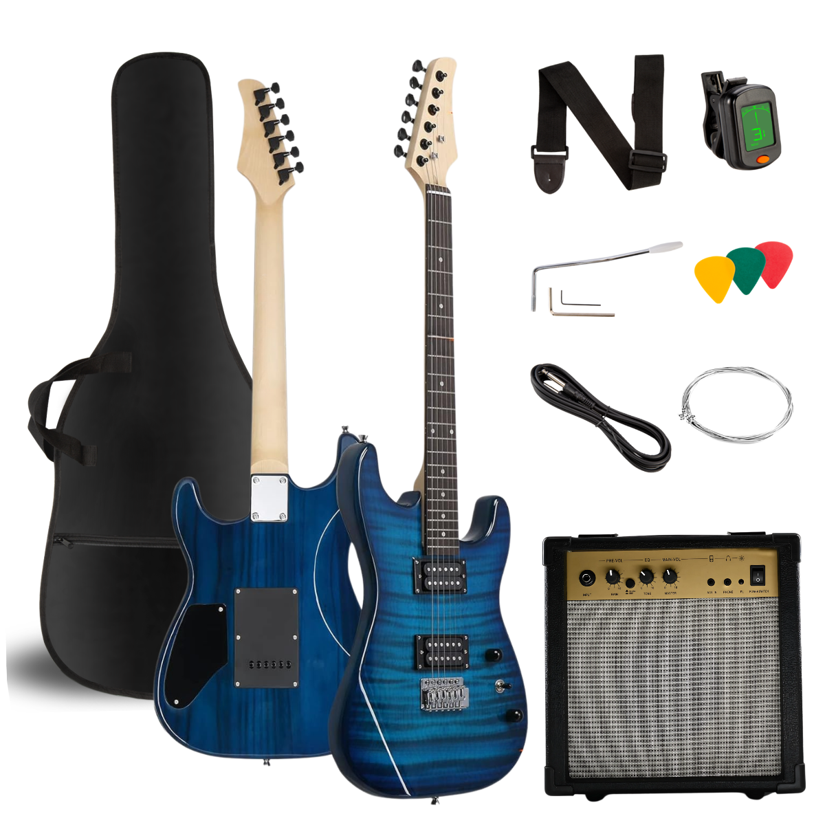 V-TONE EGW 39 BL gitara elektryczna 4/4 stratocaster 39