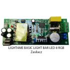 Z. LIGHT4ME BASIC LIGHT BAR LED 8 RGB ZASILACZ