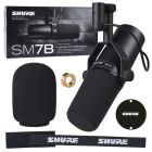 SHURE SM 7B mikrofon studyjny wokalny kardioidalny dynamiczny lektorski