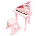 NN PIANINO KASIA keyboard klawisze organy fortepian z mikrofonem dla dzieci